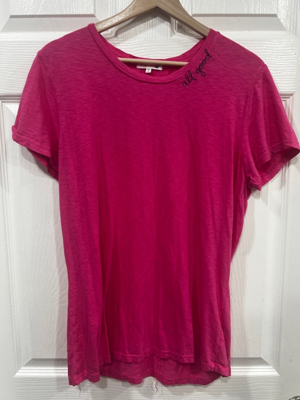 Sundry All Good Embroidered T-Shirt